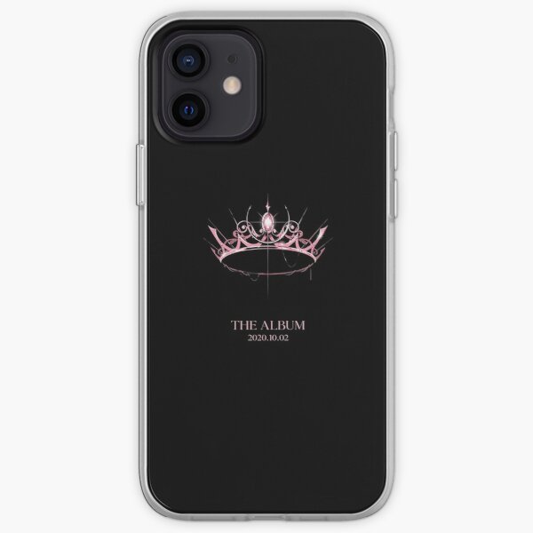 BLACKPINK, "THE ALBUM" Sản phẩm Ốp lưng mềm cho iPhone RB0408 Offical Black Pink Merch