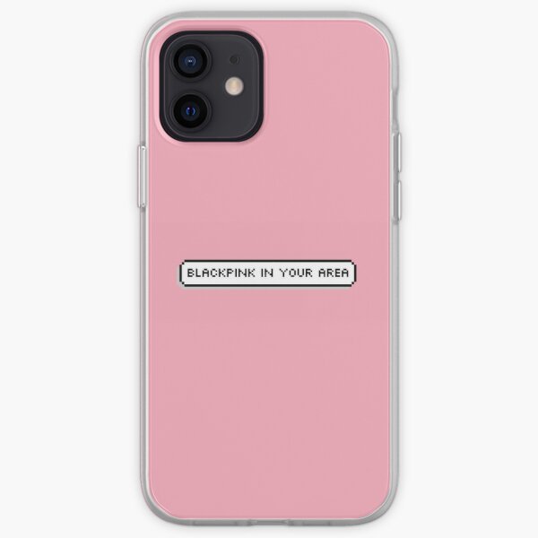 Sản phẩm Ốp lưng mềm Blackpink iPhone RB0408 Offical Black Pink Merch