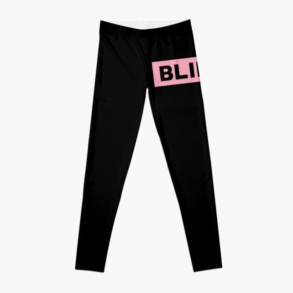 Blackpink Fans BLINKS RECTANGLE BLACK - PINK BGb Leggings RB0408 product Offical Black Pink Merch