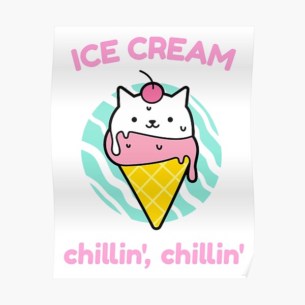 BLACKPINK - Ice Cream Chillin Chillin Poster RB0408 product Offical Black Pink Merch
