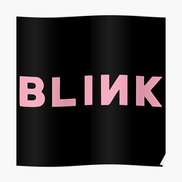 SẢN PHẨM BÁN CHẠY NHẤT - BLINK- Blackpink Áp phích hàng hóa RB0408 Offical Black Pink Merch