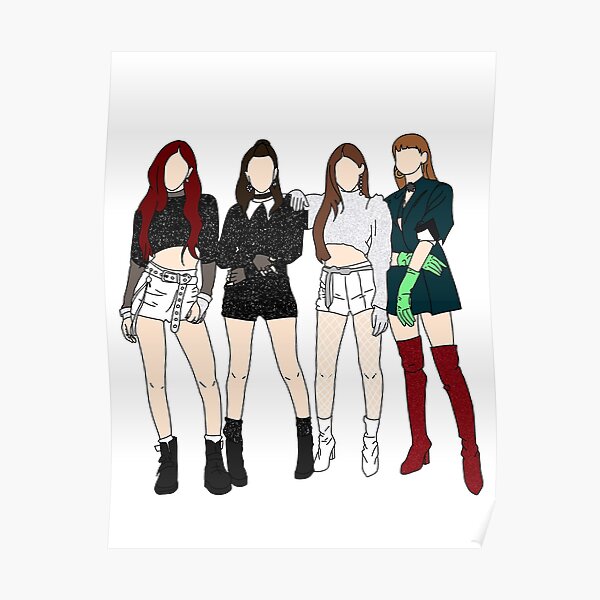 BlackPink DuuDuDuuDu Poster RB0408 product Offical Black Pink Merch