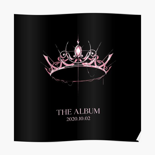 BLACKPINK, "THE ALBUM" Poster RB0408 product Offical Black Pink Merch