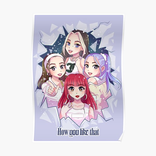 BLACKPINK How You Like That (ice version) Poster RB0408 product Offical Black Pink Merch