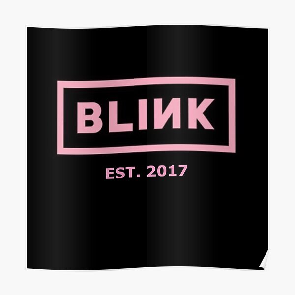 Blackpink x Blink Established 2017 Poster RB0408 product Offical Black Pink Merch