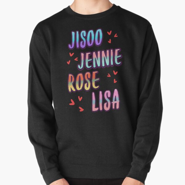 blackpink name Pullover Sweatshirt RB0408 product Offical Black Pink Merch