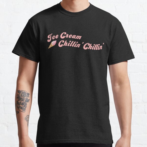 Ice cream chillin' blackpink Selena gomez Classic T-Shirt RB0408 product Offical Black Pink Merch
