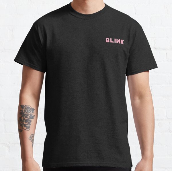 Blackpink Blink Logo Classic T-Shirt RB0408 product Offical Black Pink Merch