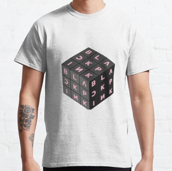 Blackpink Cube Classic T-Shirt RB0408 product Offical Black Pink Merch