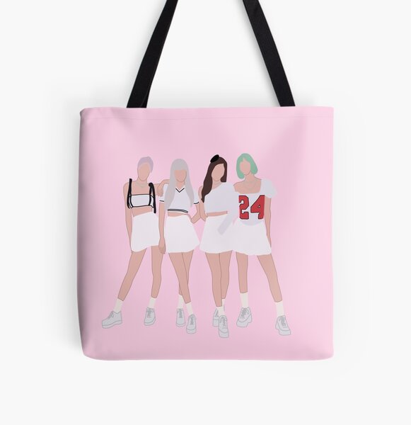 BLACKPINK Ice Cream Artwork All Over Print Tote Bag RB0408 product Offical Black Pink Merch