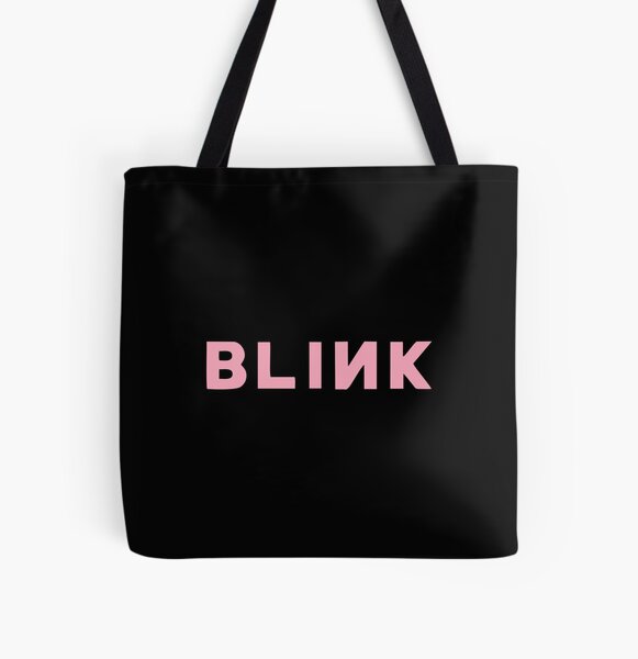 BÁN HÀNG TỐT NHẤT - BLINK- Blackpink Hàng hóa In toàn bộ Túi Tote RB0408 Sản phẩm Offical Black Pink Merch