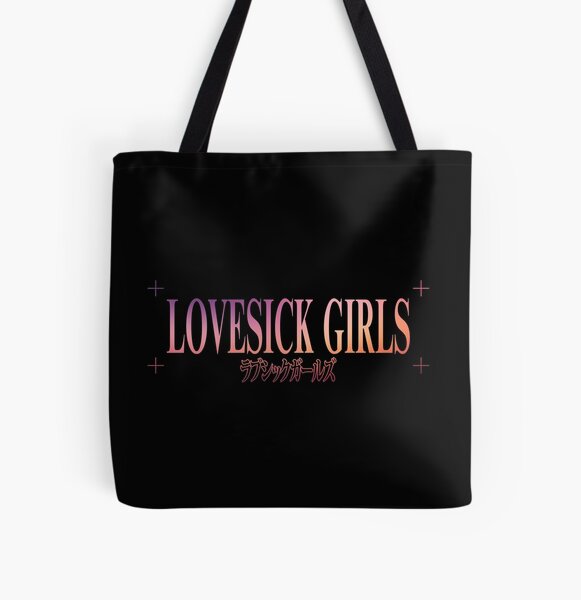 Lovesick Girls Blackpink All Over Print Tote Bag RB0408 product Offical Black Pink Merch