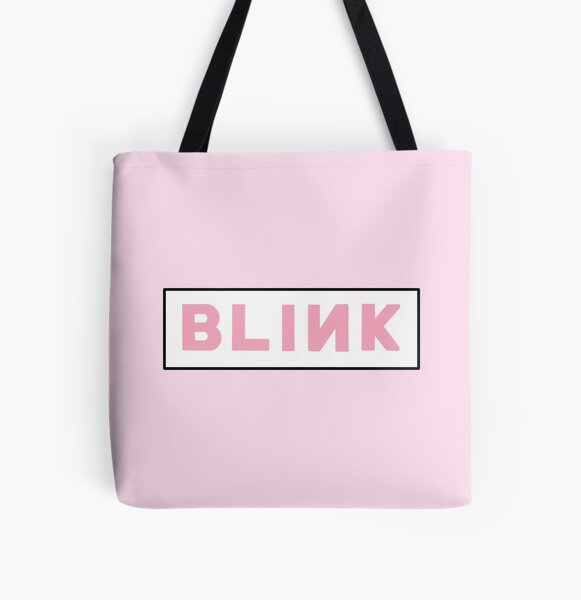 BLINK LOGO (pink)  All Over Print Tote Bag RB0408 product Offical Black Pink Merch