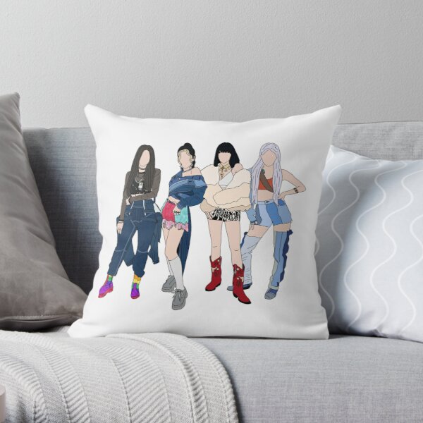 BLACKPINK HOW YOU LIKE THAT Throw Pillow RB0408 product Offical Black Pink Merch