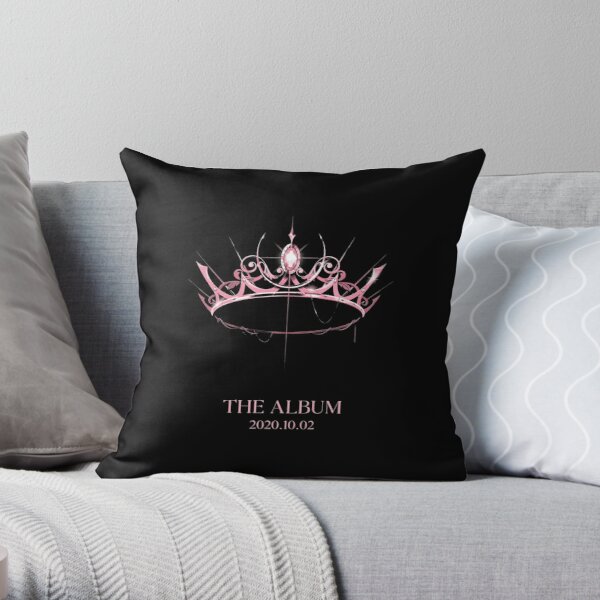 BLACKPINK, "THE ALBUM" Throw Pillow RB0408 product Offical Black Pink Merch