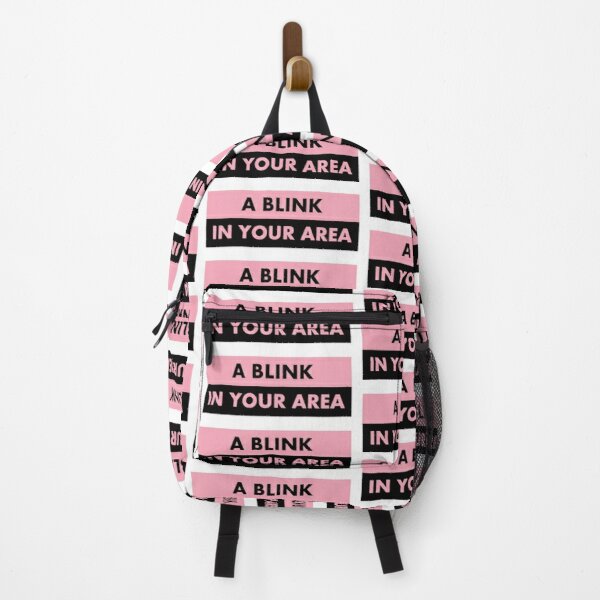 A BLINK IN YOUR AREA - BLACKPINK Backpack RB0408 product Offical Black Pink Merch
