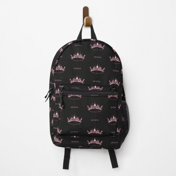 Blackpink Crown Black - Blackpink Backpack RB0408 product Offical Black Pink Merch