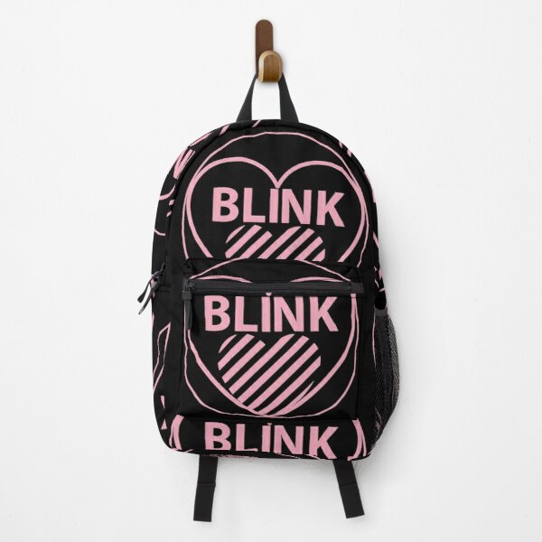 Blink nghệ thuật thiết kế logo mới Ba lô RB0408 Sản phẩm Offical Black Pink Merch
