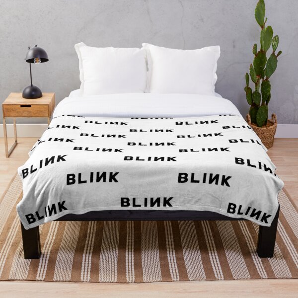 SẢN PHẨM BÁN CHẠY NHẤT - Blink - Blackpink Merchandise Throw Blanket RB0408 Sản phẩm Offical Black Pink Merch