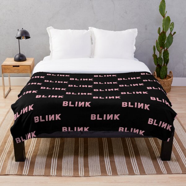 SẢN PHẨM BÁN CHẠY NHẤT - BLINK- Blackpink Merchandise Throw Blanket RB0408 Sản phẩm Offical Black Pink Merch