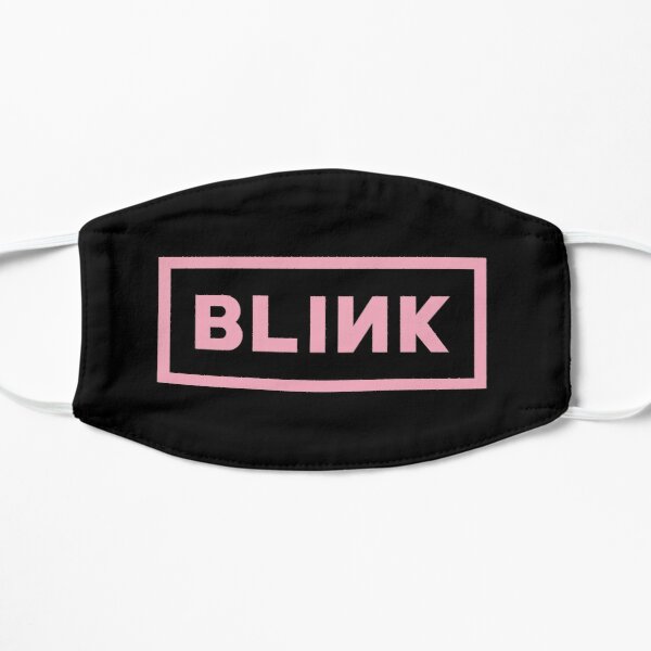 BLACKPINK 블랙 핑크: Blink Flat Mask RB0408 product Offical Black Pink Merch