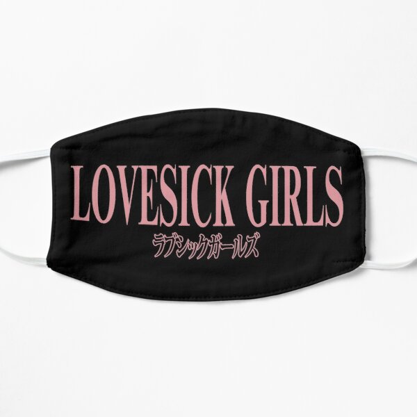 Blackpink Lovesick Girls Flat Mask RB0408 product Offical Black Pink Merch