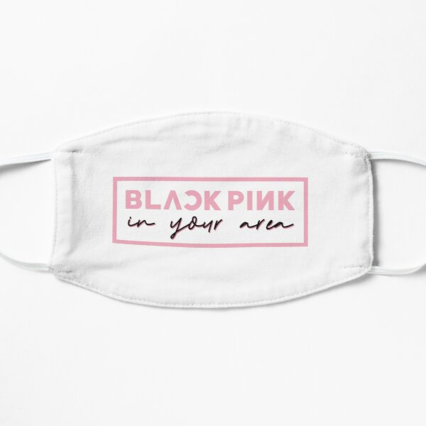 BLACKPINK IN YOUR AREA Flat Mask RB0408 product Offical Black Pink Merch