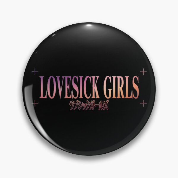 Lovesick Girls Blackpink Pin RB0408 product Offical Black Pink Merch