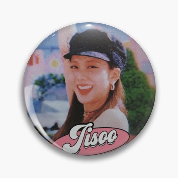 ICE CREAM JISOO Pin RB0408 product Offical Black Pink Merch