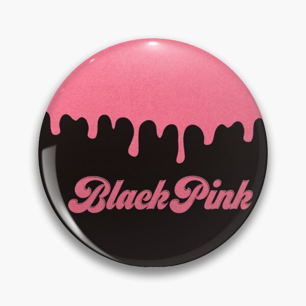 Blackpink Ice Cream Dripping Pin RB0408 product Offical Black Pink Merch