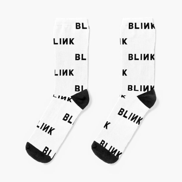 BÁN HÀNG TỐT NHẤT - BLINK- Blackpink Bít tất hàng hóa RB0408 Sản phẩm Offical Black Pink Merch