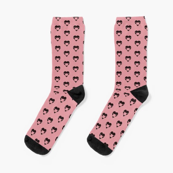 Blackpink Lovesick Girls Heart Socks RB0408 product Offical Black Pink Merch