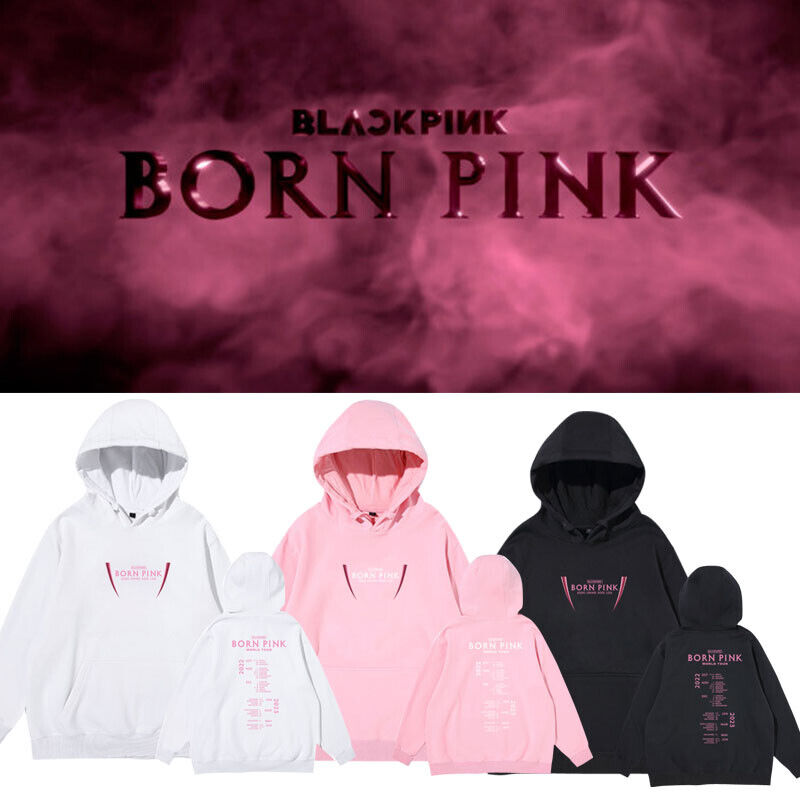 Blackpink Hooodies - New! Blackpink Born Pink Merch Pullover