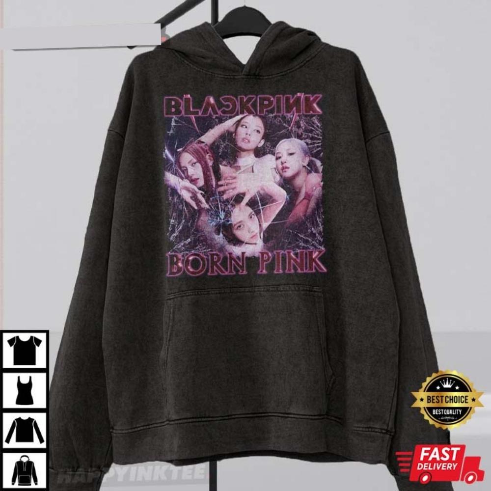 Blackpink Hooodies - New! Black Pink Born Pink World Tour Hoodie