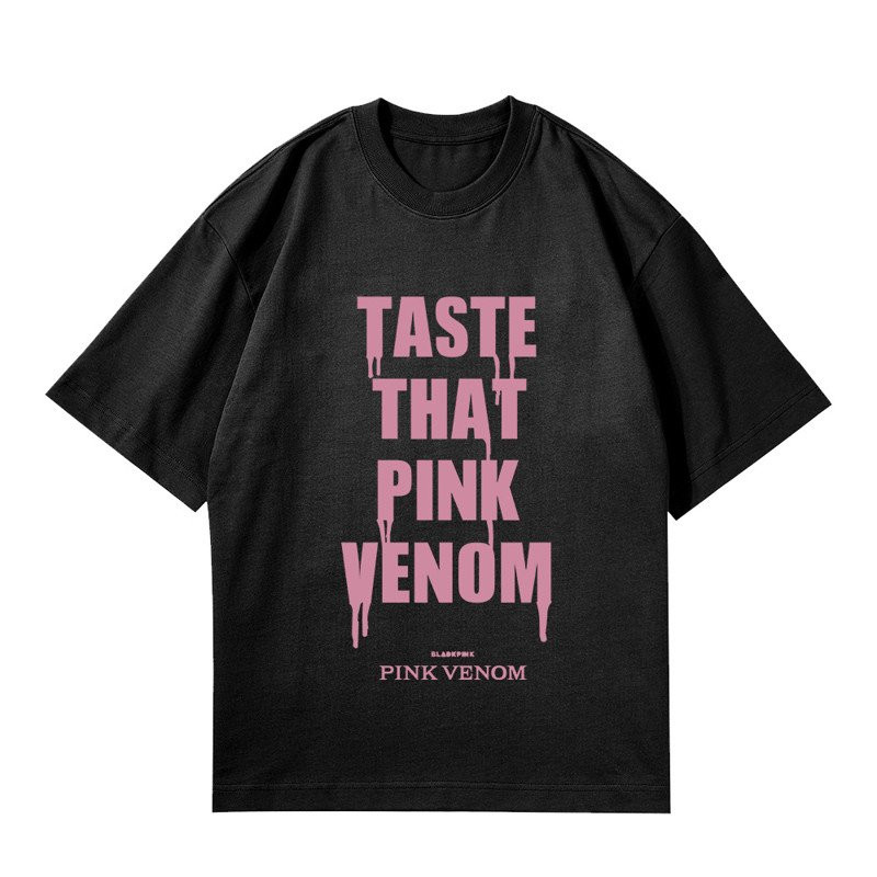 Blackpink T-shirts - New! Taste That Pink Venom T-Shirt - ®Blackpink Store