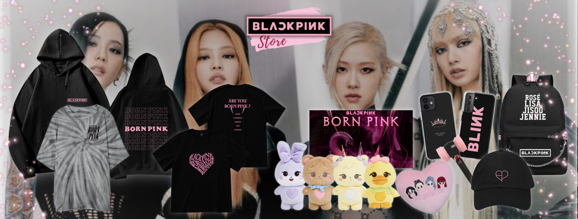 BLACKPINK Official Goods PLUSH DOLL KILL THIS LOVE + Tracking Number